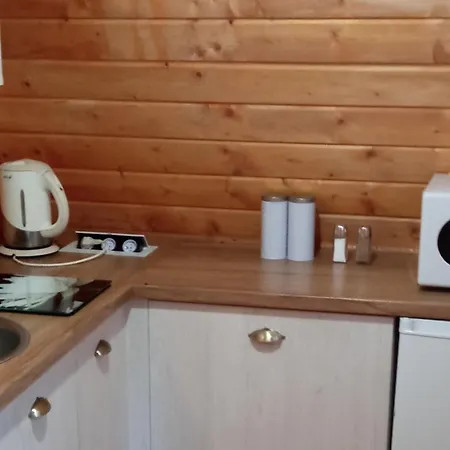 بيت خشبي Na Mazurach Lesne Zacisze *