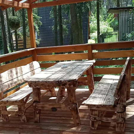 بيت خشبي Na Mazurach Lesne Zacisze