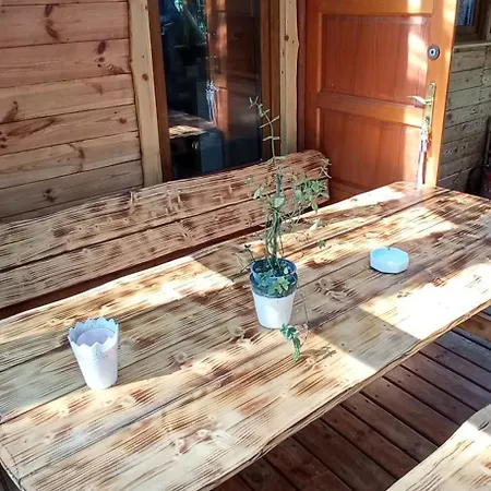 بيت خشبي Na Mazurach Lesne Zacisze *